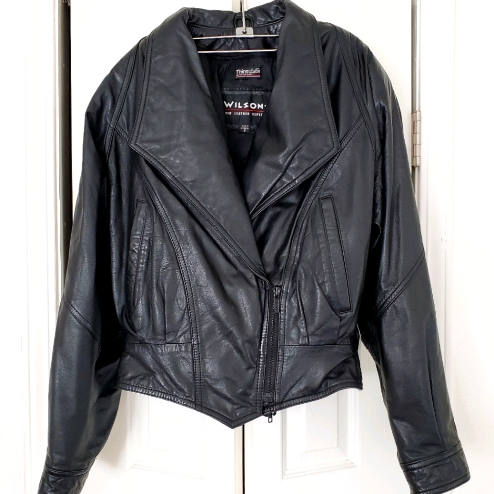 Vintage riding thinsulate Wilson's Leather jacket